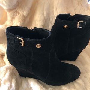 Tory Burch Black suede Booties